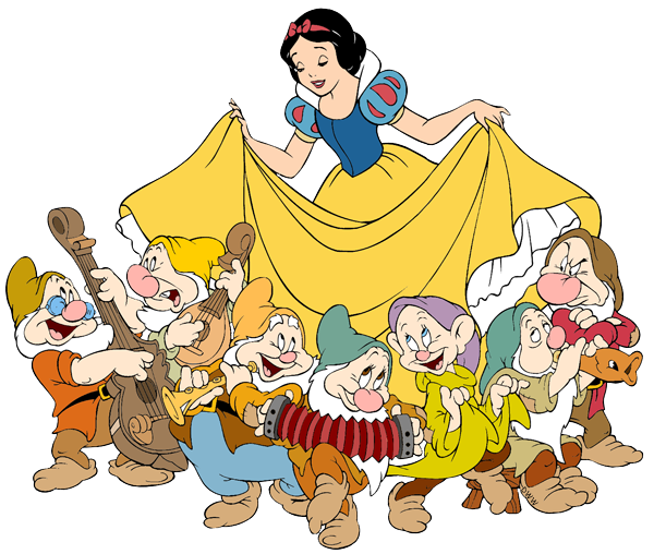 Disney Snow White And The Seven Dwarfs PNG Transparent Image