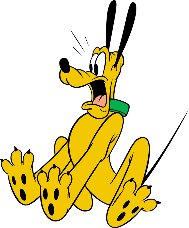 Hund Pluto Disney PNG-Bild