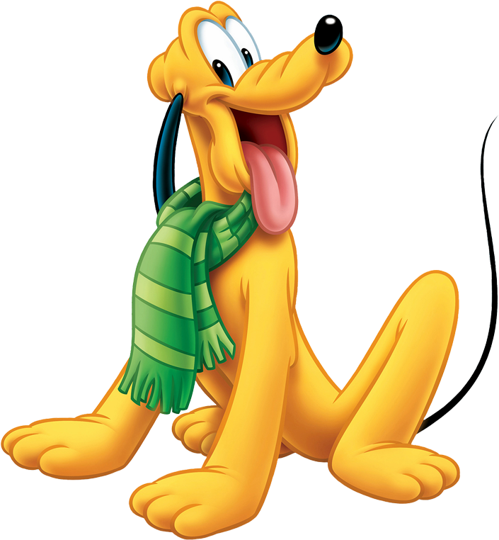Hund Pluto Disney PNG Transparentes Bild