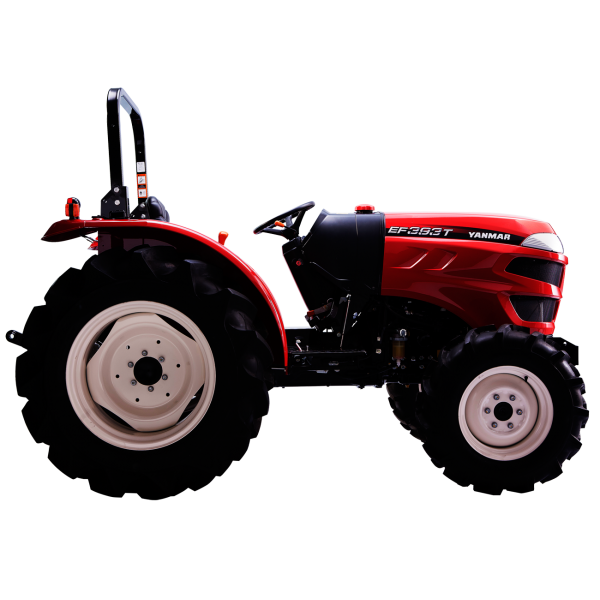 Farming Red Tractor Free PNG Image