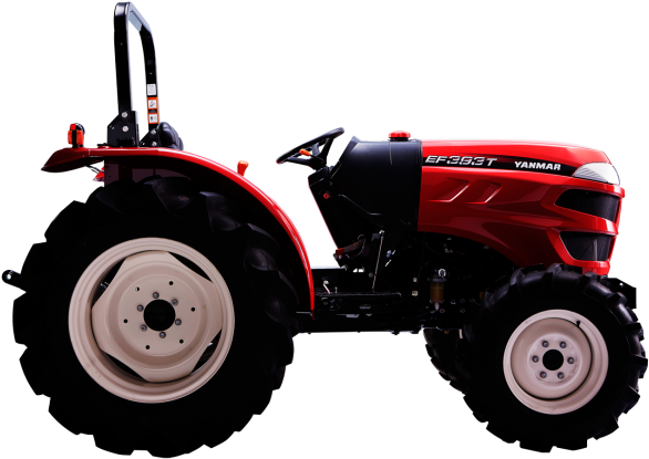 Farming Red Tractor PNG descarga gratuita