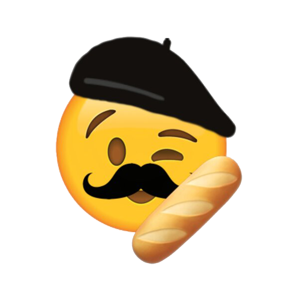 French Beret Emoji PNG Photo Image