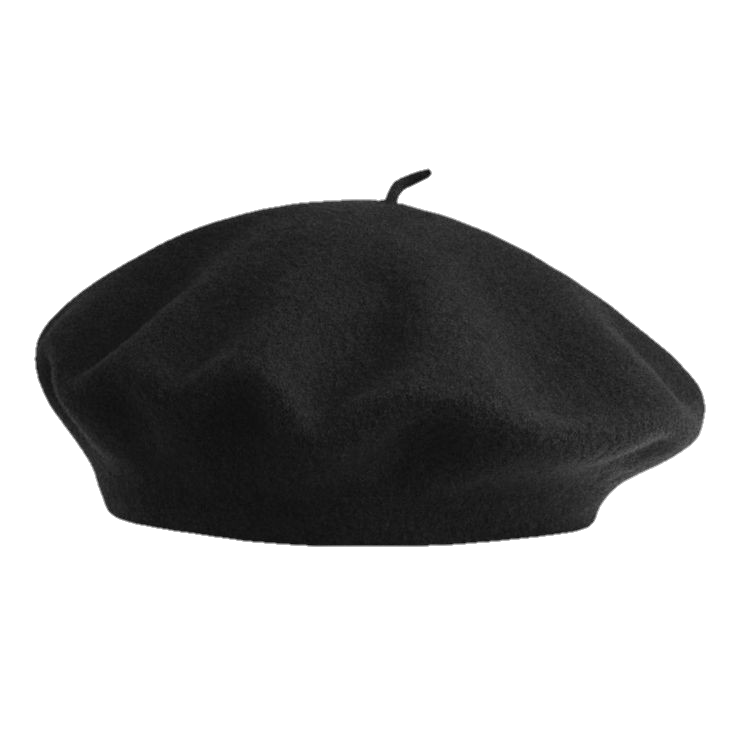 French Beret Emoji PNG Pic Background