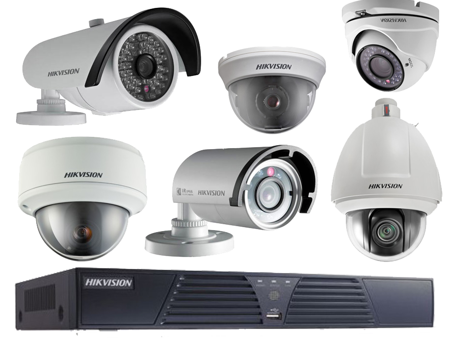 Volledige set van CCTV-camera PNG