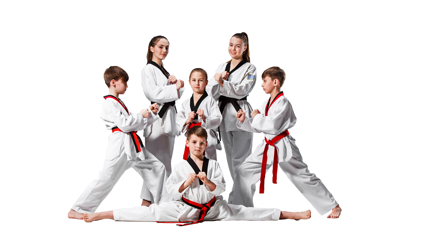 Girl Taekwondo PNG Photo