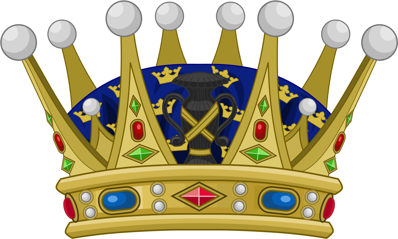 Golden Prince Crown PNG descargar imagen