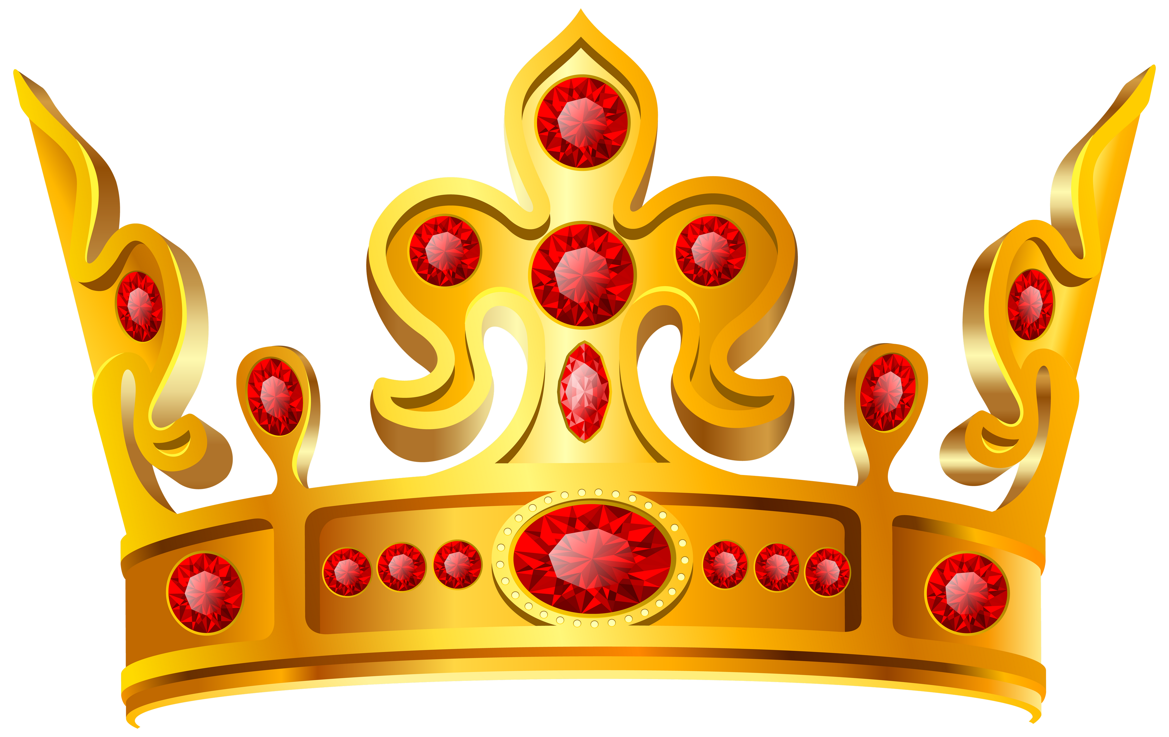 Golden Prince Crown PNG High-Quality Image