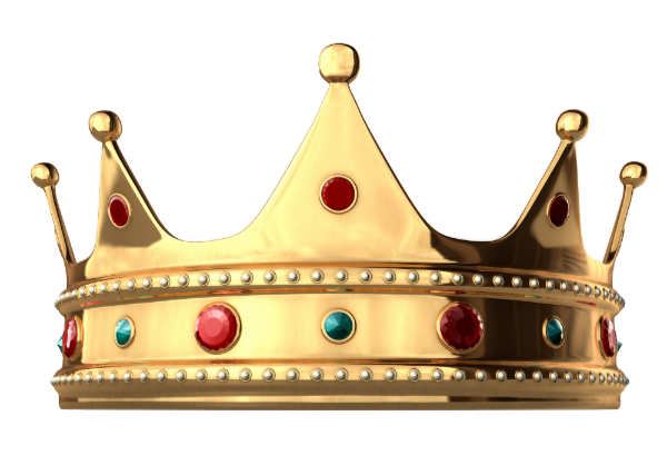 Golden Prince Crown PNG image