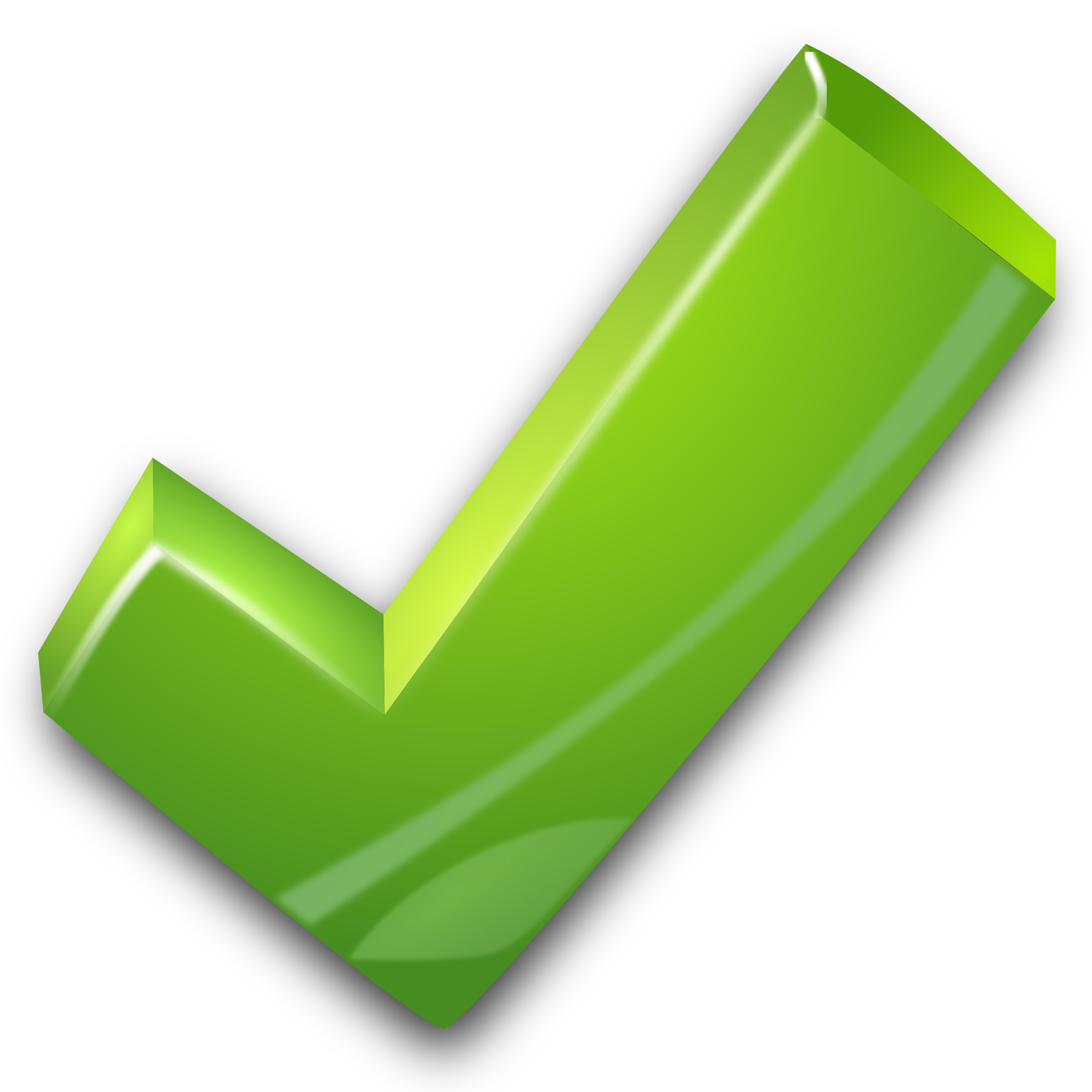 Green Check Mark PNG Picture