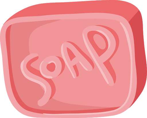 Handgemaakte roze zeep Download Transparante PNG-Afbeelding