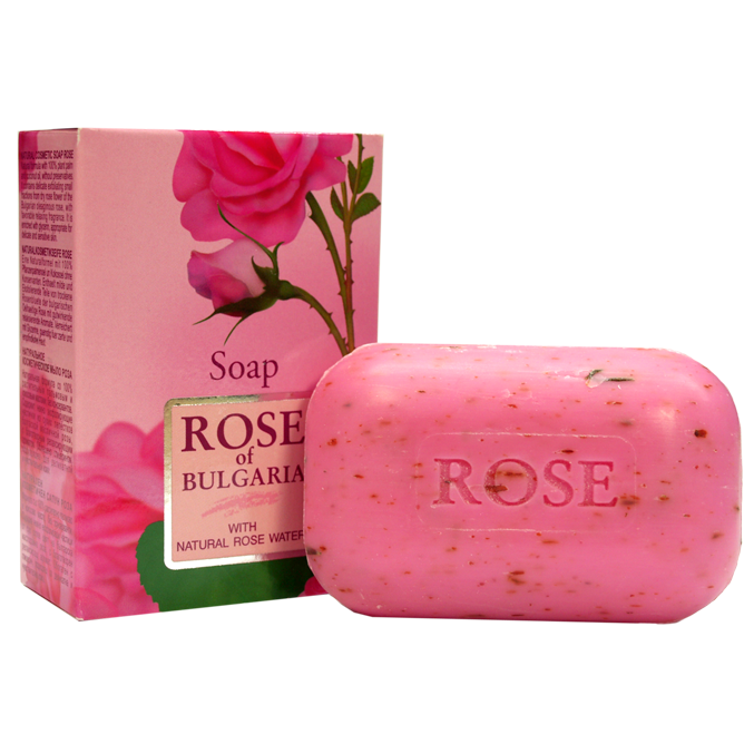 Images Transparentes de savon rose à la main