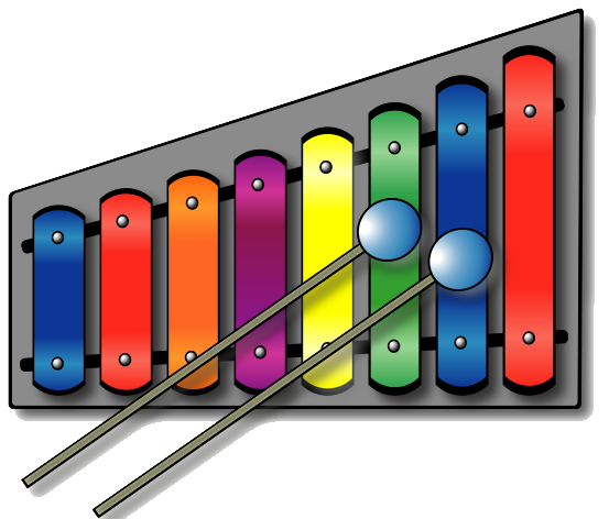 Kids Xylophone PNG High-Quality Image