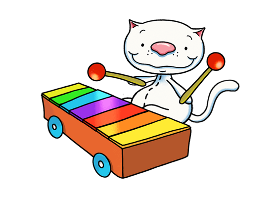 Kids Xylophone PNG Photo