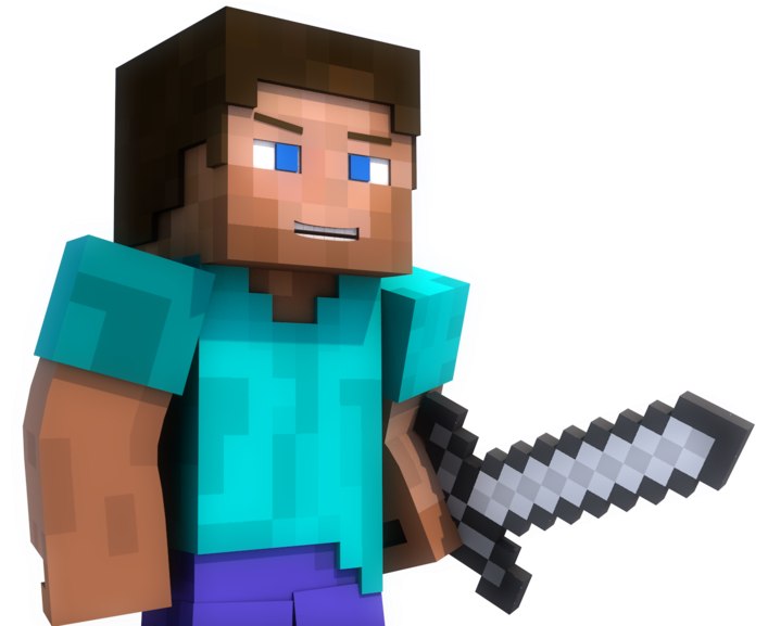 Lego Minecraft Steve PNG Pic