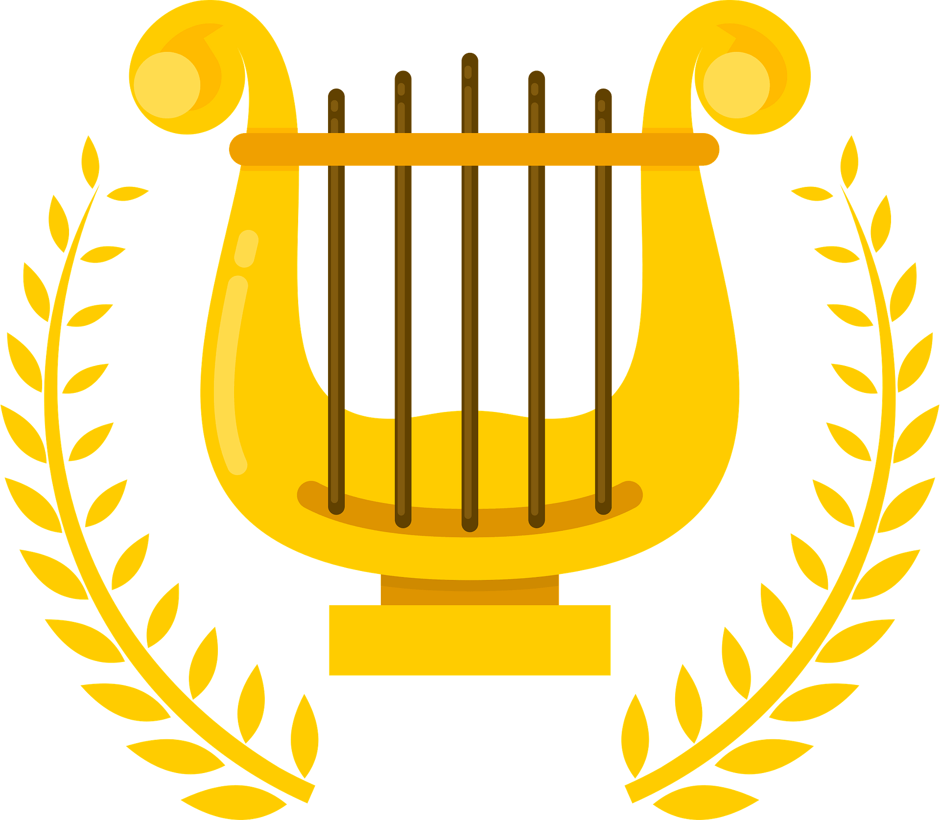 Lyre Instrument PNG Picture