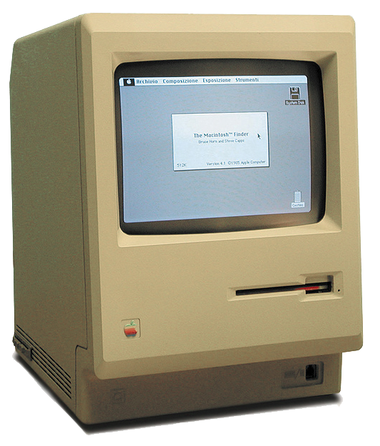Macintosh Computer PNG Transparent Image