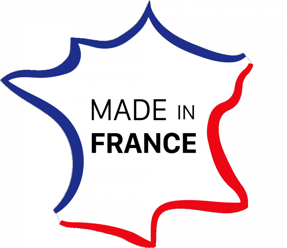 Dibuat di Prancis logo Gambar PNG Gratis