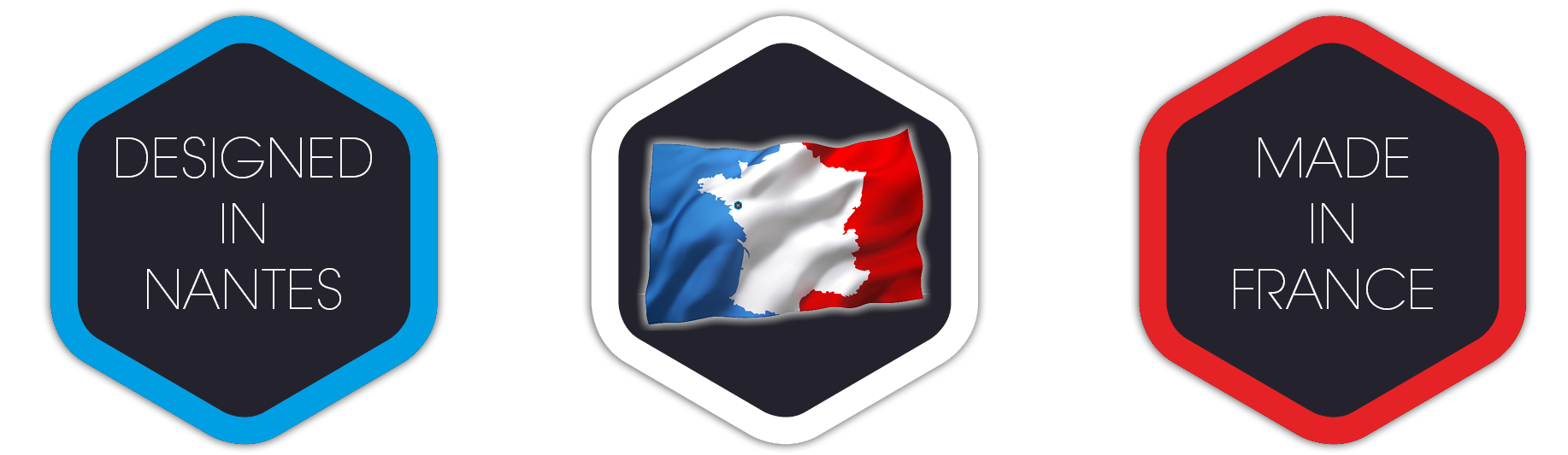 Dibuat di Prancis logo PNG foto