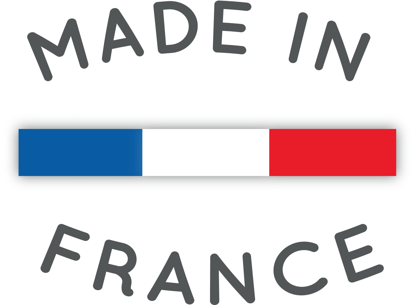Dibuat di Prancis logo Gambar Transparan