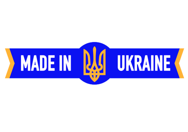 Dibuat dalam logo ukraine Gambar PNG