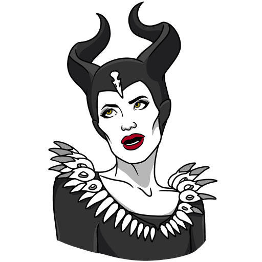 Maleficent Horns Cosplay Download PNG-Afbeelding