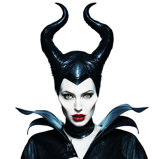 Maleficent Horns Cosplay PNG Download Afbeelding