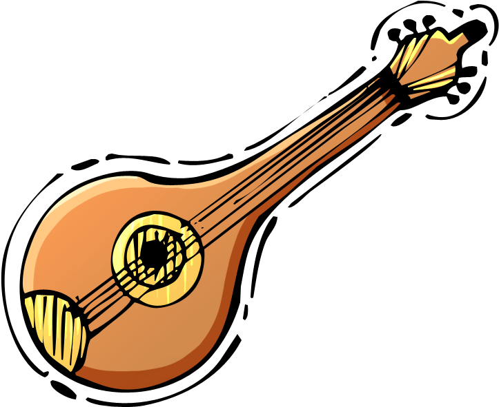 Mandolin Instrument Transparent Image