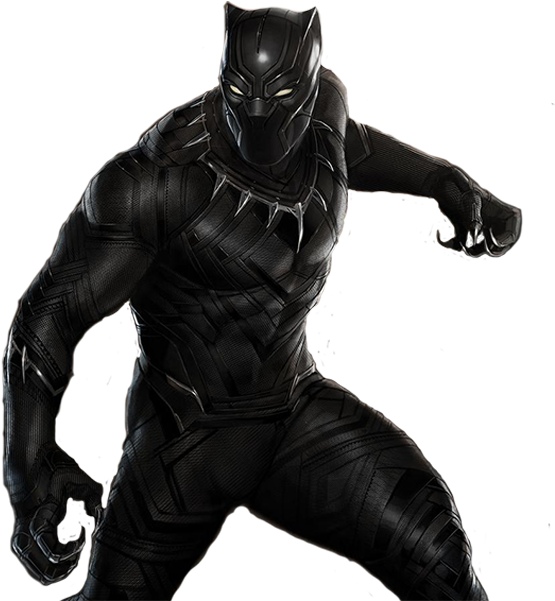 Marvel Black Panther PNG Hintergrundfoto