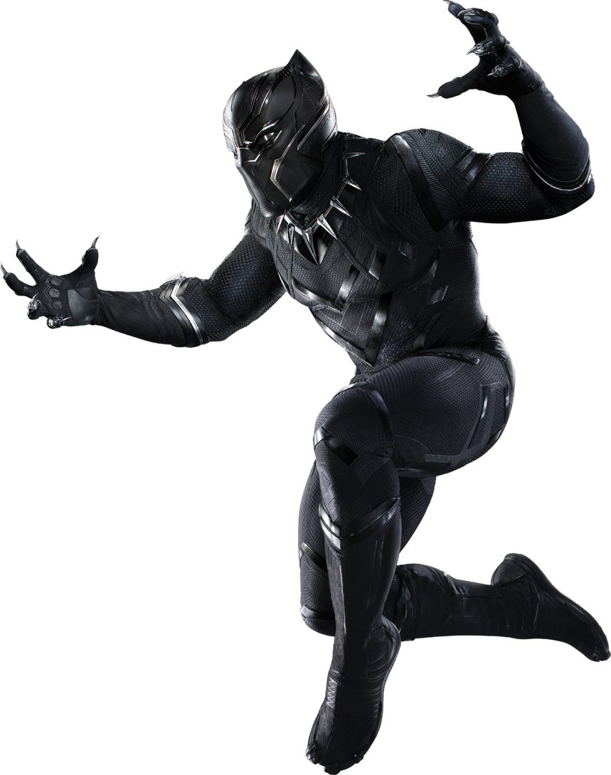 Marvel Black Panther PNG Gratis Afbeelding