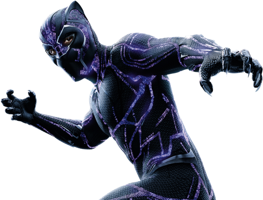 Marvel Black Panther PNG Gambar Unduh Gratis