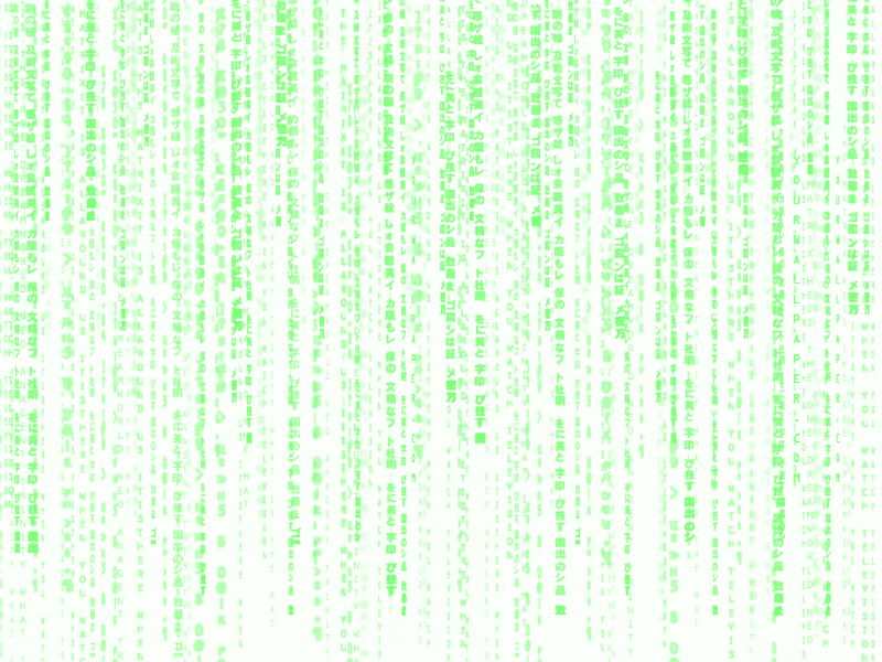 Matrix Code PNG High-Quality Image