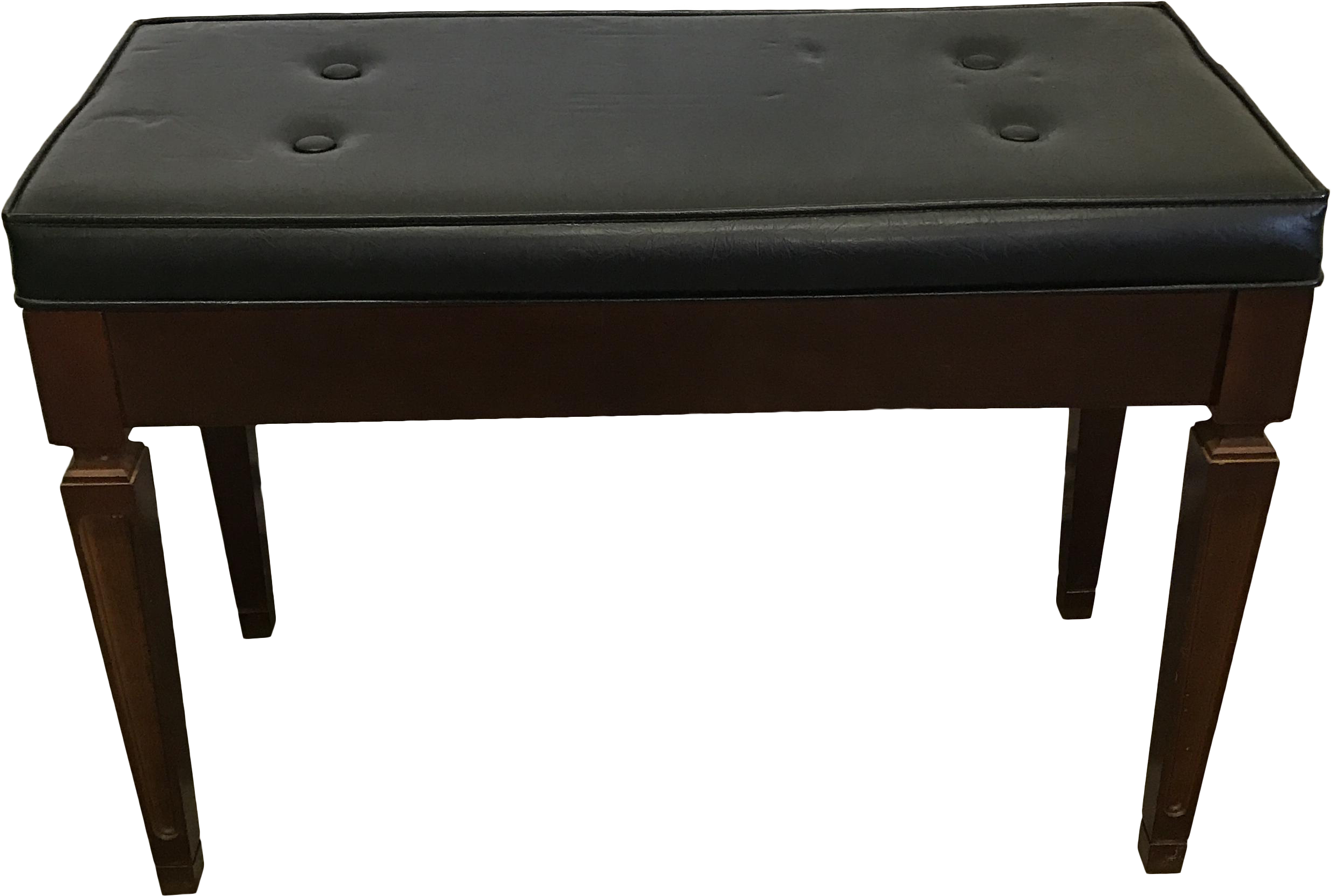 Modern Piano Bench Free PNG Image