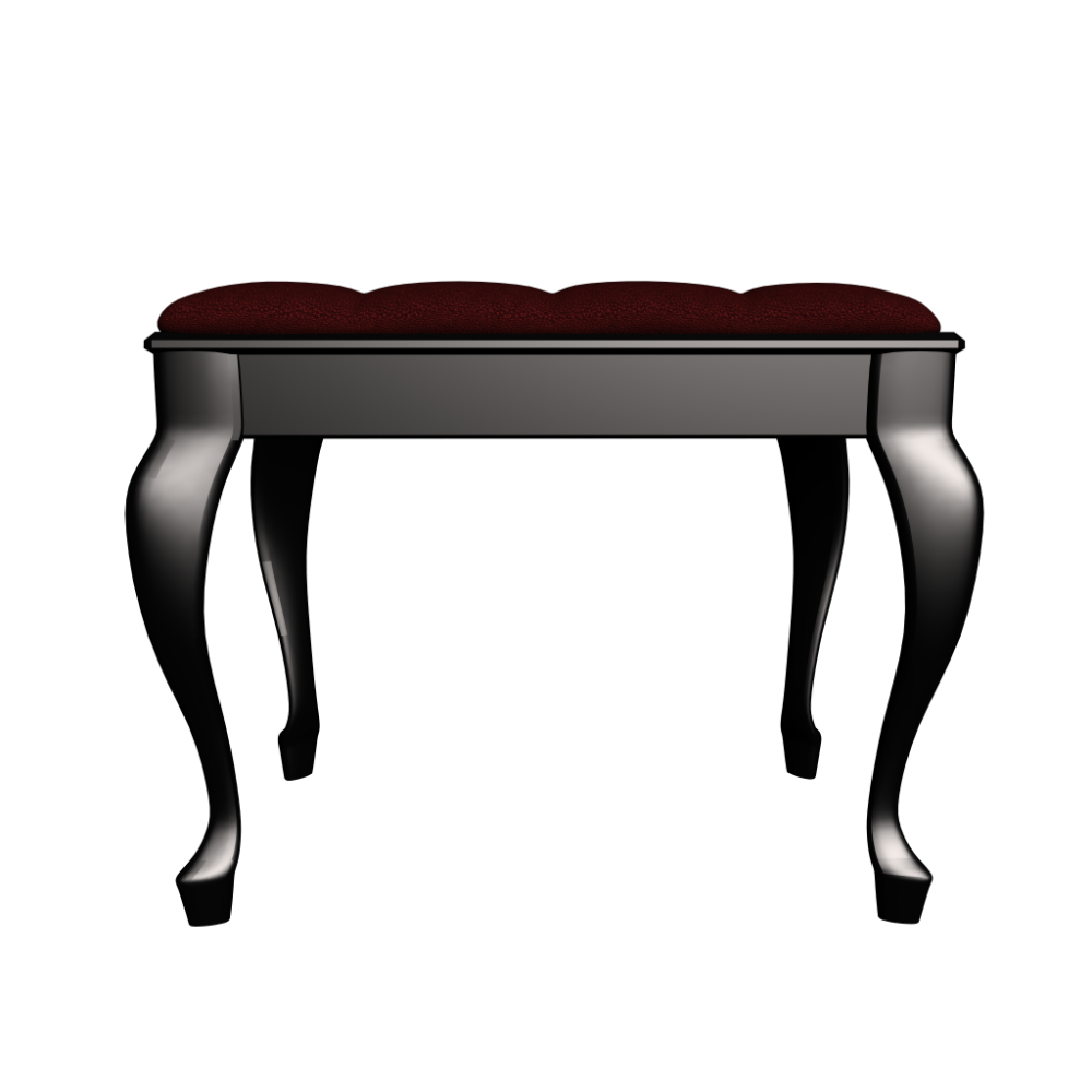 Modern Piano Bench PNG Image