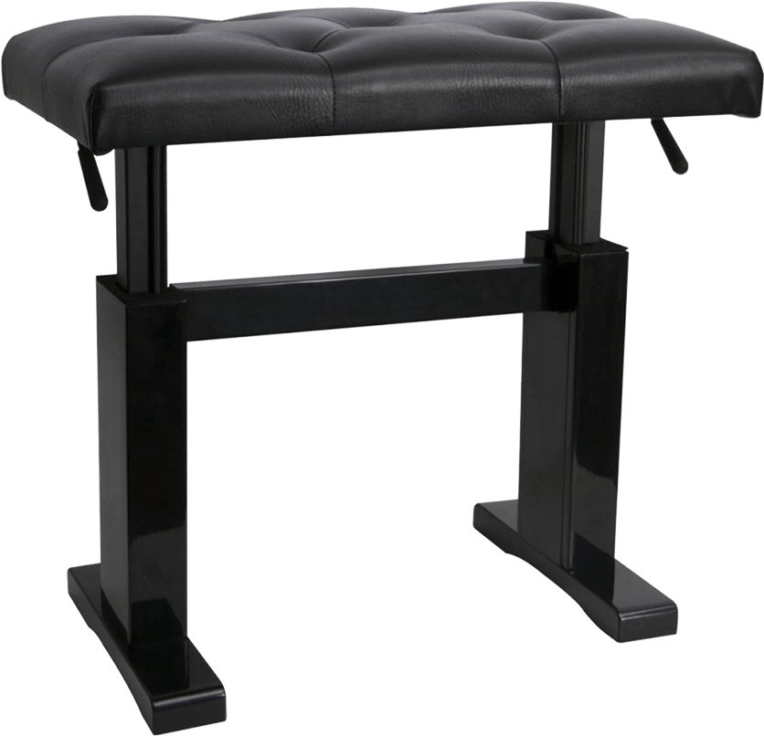 Modern Piano Bench PNG Transparent Image
