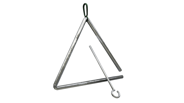 Musical Triangle Instrument PNG Background Image