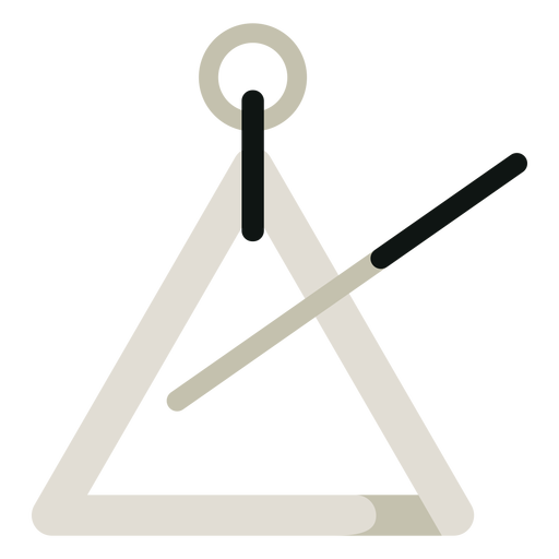 Musical Triangle Instrument PNG High-Quality Image