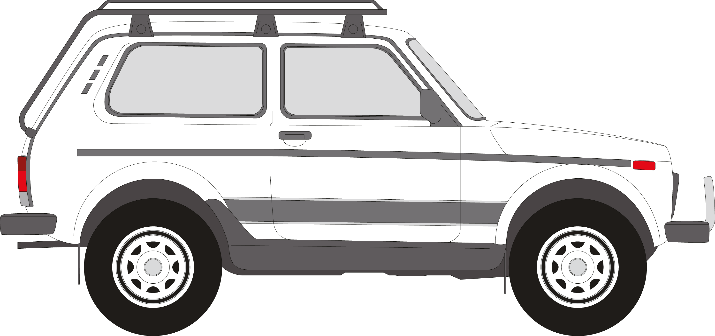 Niva Jeep PNG Pic