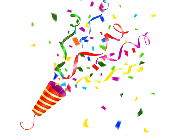 Party Birthday Blower PNG Pic Background