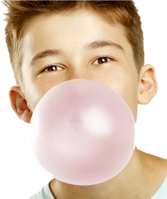 Pink Chewing Gum Candy PNG High-Quality Image