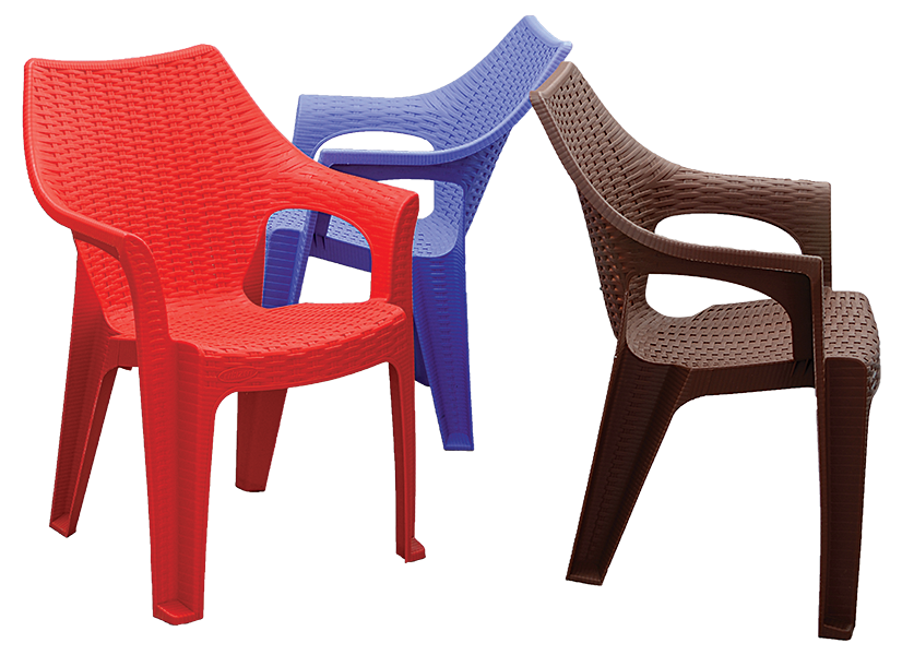 Plastic Furniture Chair PNG Transparent Image