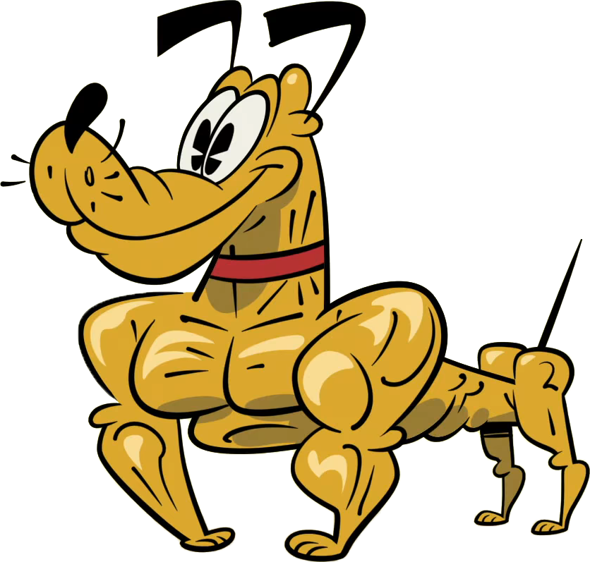 Pluto Dog PNG Transparent Image