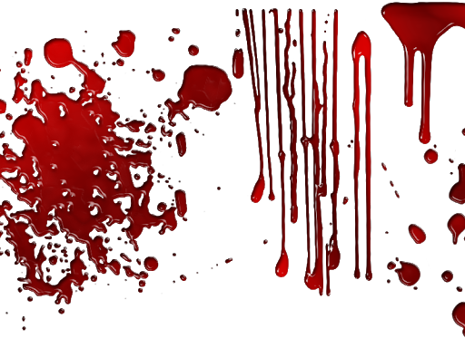 Red Blood Drip PNG Download Image
