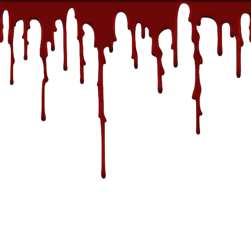 Red Blood Drip PNG Transparent Photo
