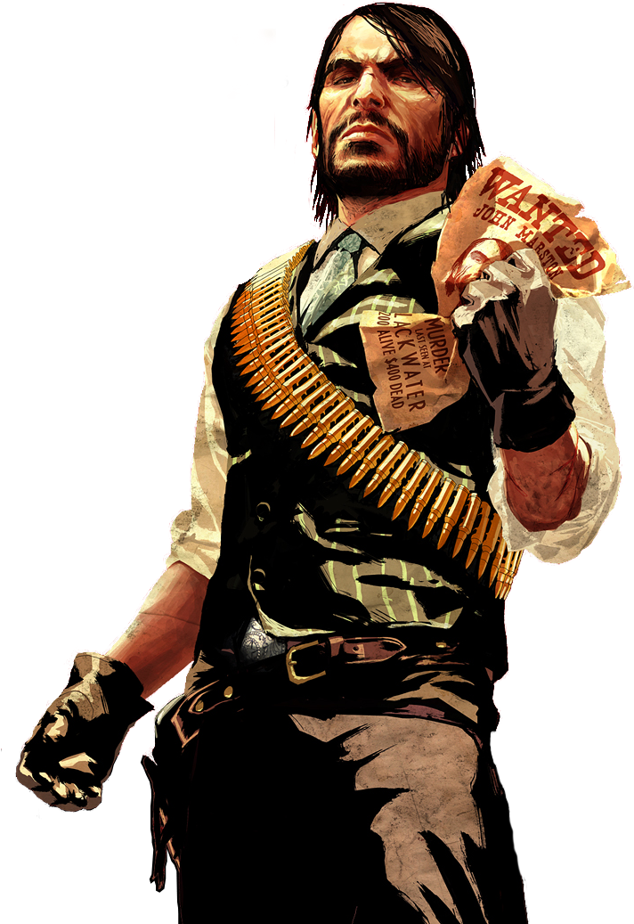 Red Dead Redemption Characters PNG Image Background
