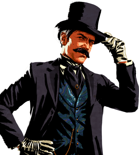 Red Dead Redemption Characters PNG Image Transparent Background