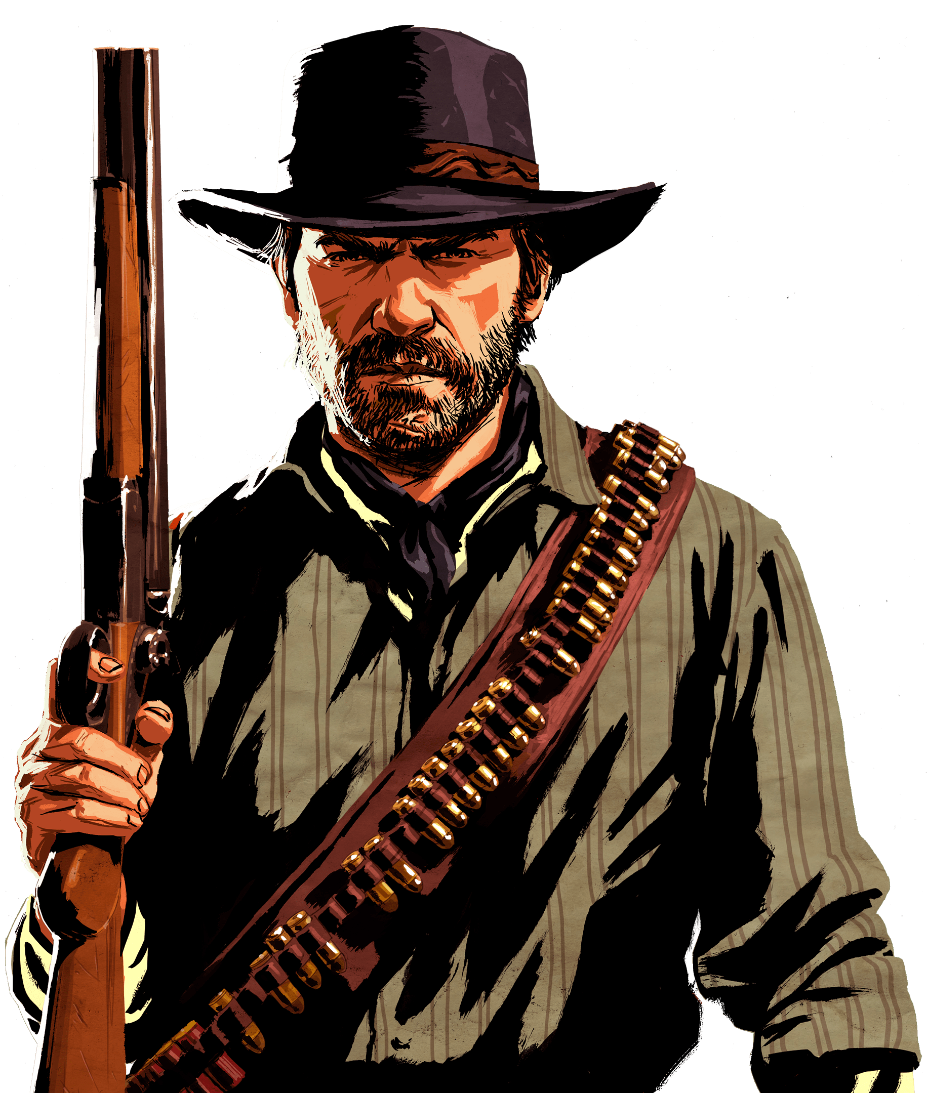 Red Dead Redemption Characters Transparent Background PNG