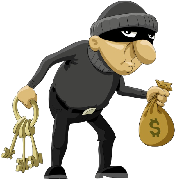 Robber Thief Free PNG Image