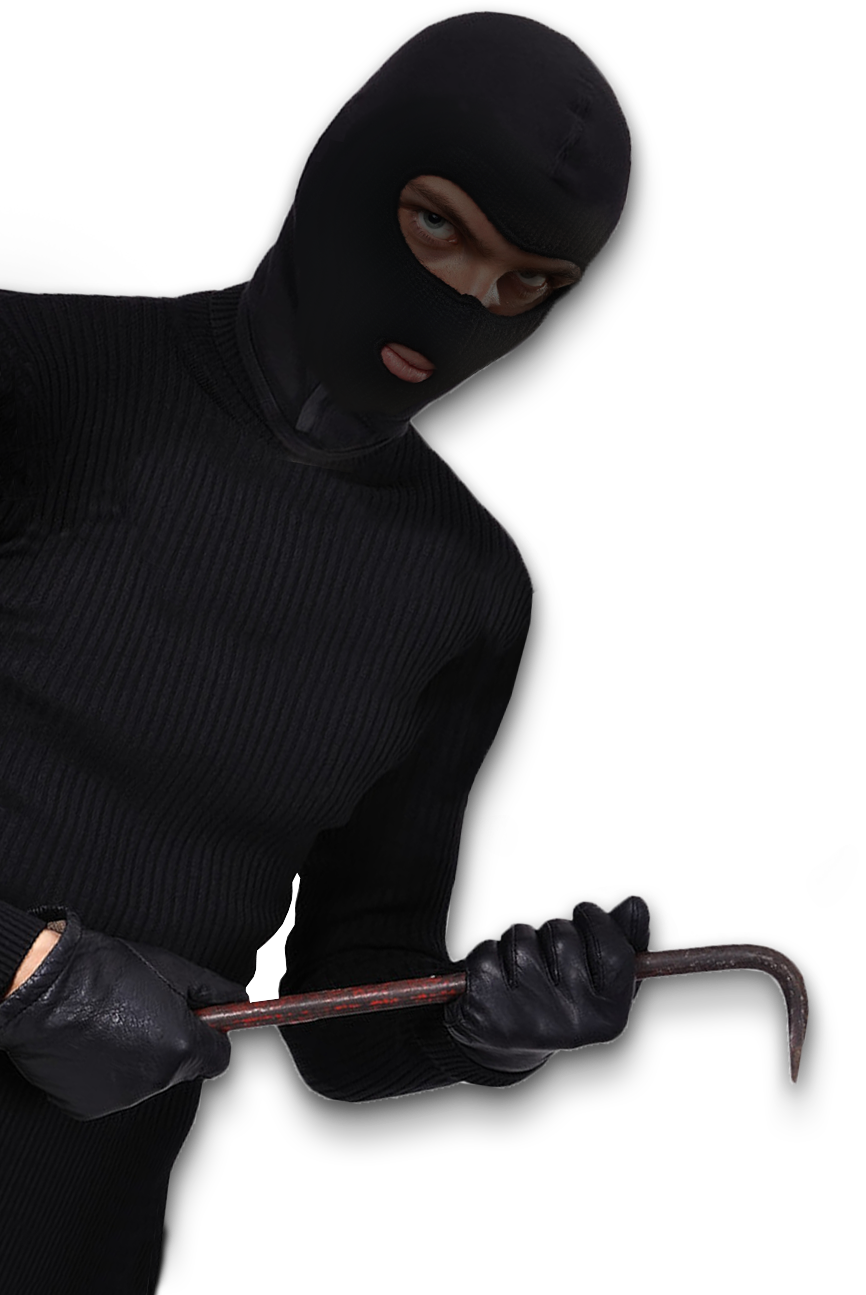 Robber Thief PNG Background Image