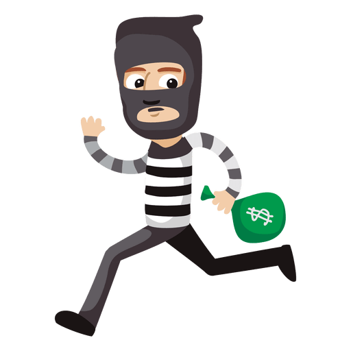 Robber Thief PNG Image Background