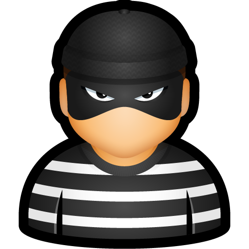 Robber Thief PNG Image Transparent Background